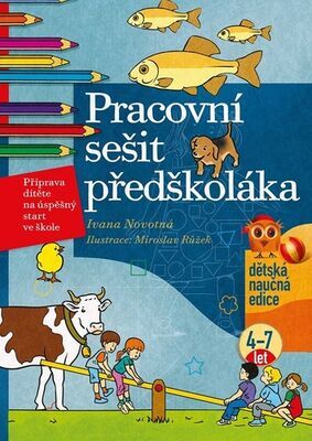 Pracovní sešit předškoláka - Příprava dítěte na úspěšný strt ve škole, 4-7 let - Ivana Novotná