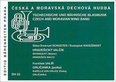 Hradešický valčík / Orličanka (polka) - Česká a moravská dechová hudba - Sláva Emanuel Schuster; František Uhlíř