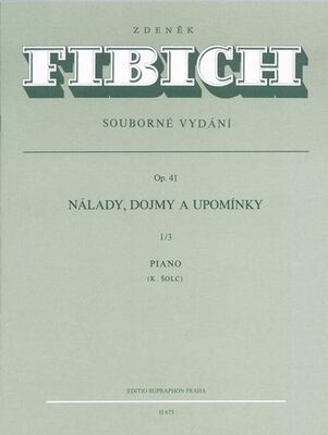 Nálady, dojmy a upomínky op. 41/III - Piano - Zdeněk Fibich