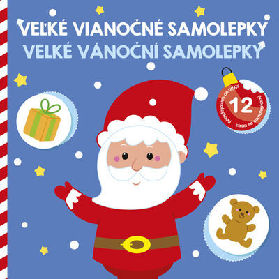 Velké vánoční samolepky - Veľké vianočné samolepky