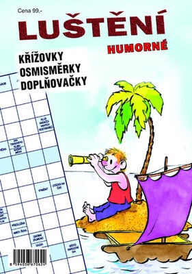 Humorné luštění - Křížovky, osmisměrky, doplňovačky