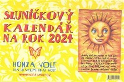 Sluníčkový kalendář na rok 2024 - Honza Volf