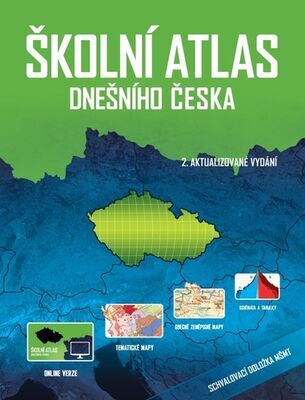 Školní atlas dnešního Česka - Druhé aktualizované vydání