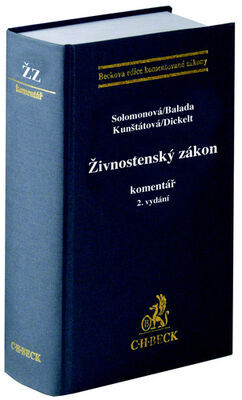 Živnostenský zákon Komentář - Kristýna Solomonová; Lukáš Balada; Tatiana Kunštátová