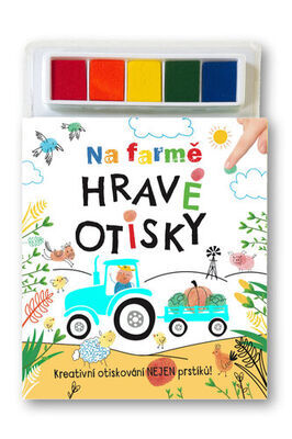 Hravé otisky Na farmě - Kreativní otiskování nejen prstíků