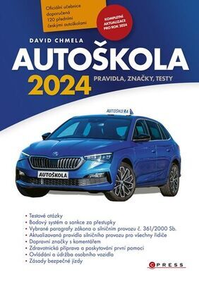 Autoškola 2024 - Pravidla, značky, testy - David Chmela