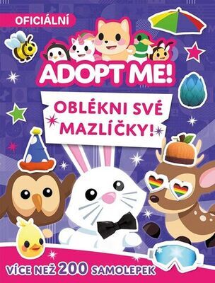 Adopt Me! Oblékni své mazlíčky - Více než 200 samolepek