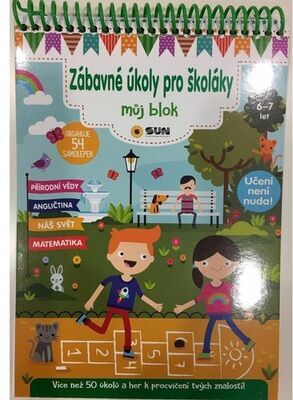 Zábavné úkoly pro školáky 6-7 let - můj blok