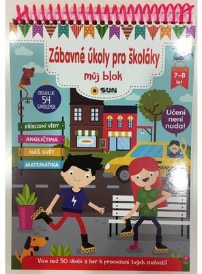 Zábavné úkoly pro školáky 7-8 let - můj blok