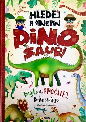 Hledej a objevuj Dinosauři - Najdi a spočítej kolik jich je