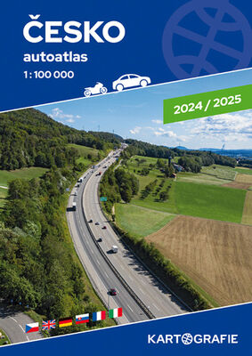 Česko autoatlas 1 : 100 000 - 2024/2025