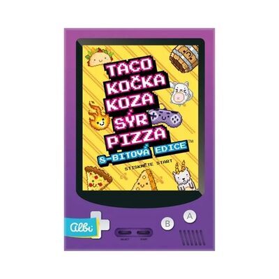 Taco, kočka, koza, sýr, pizza 8-bitová edice