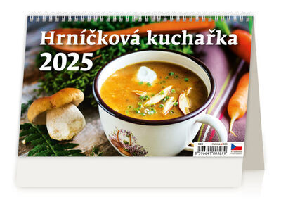 Hrníčková kuchařka 2025 - stolní kalendář