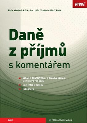 Daně z příjmů s komentářem 2024 - Vladimír Pelc