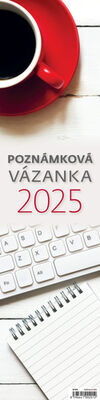 Poznámková vázanka 2025 - nástěnný kalendář