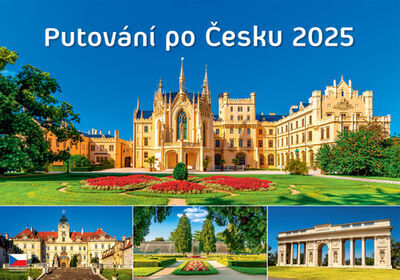 Putování po Česku 2025 - nástěnný kalendář