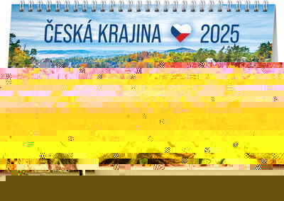 Česká krajina 2025 - stolní kalendář