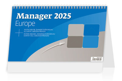 Manager Europe 2025 - stolní kalendář