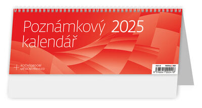 Poznámkový kalendář Office 2025 - stolní kalendář