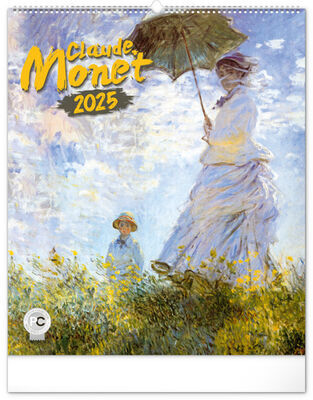 Claude Monet 2025 - nástěnný kalendář