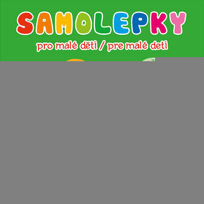 Samolepky pro malé děti/pre malé deti - dinosauři/dinosaury