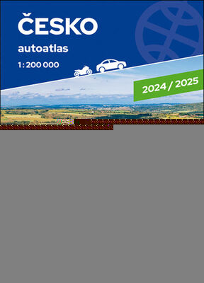 Česko Velký autoatlas 1:200 000 - 2024/2025